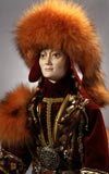 Авторская фарфоровая кукла «Юный Чингис-хан (фрагмент)» (увеличить)