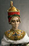 Авторская кукла «Юный фараон» (увеличить)