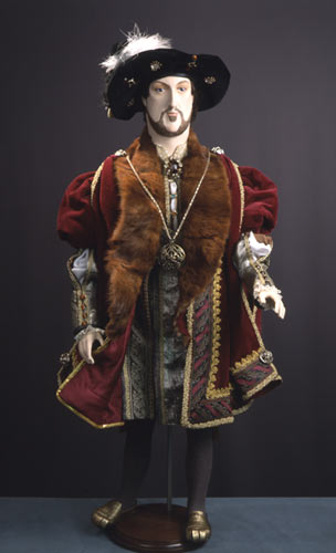 Фарфоровая кукла «Генрих VIII»