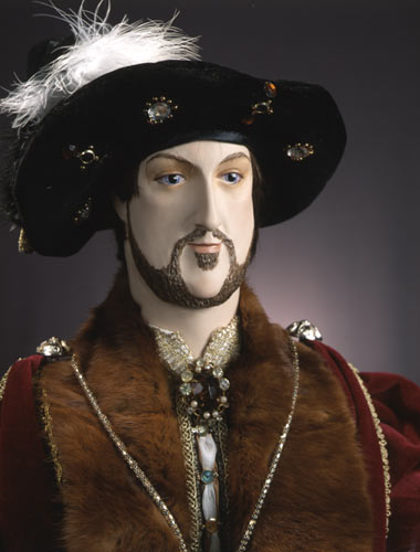 Фарфоровая кукла «Генрих VIII» (фрагмент)