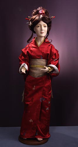 Фарфоровая кукла «Японская девушка»