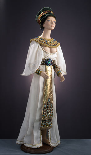 Фарфоровая кукла «Нефертити»