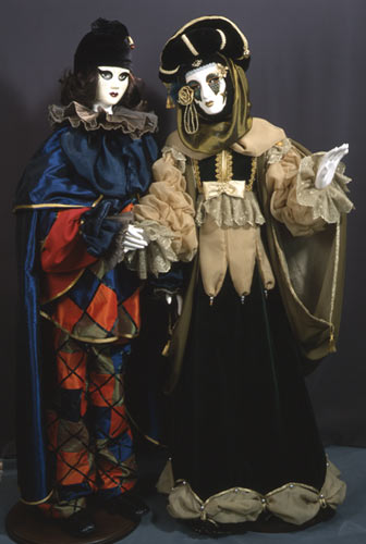 Фарфоровые куклы «Венецианские маски»